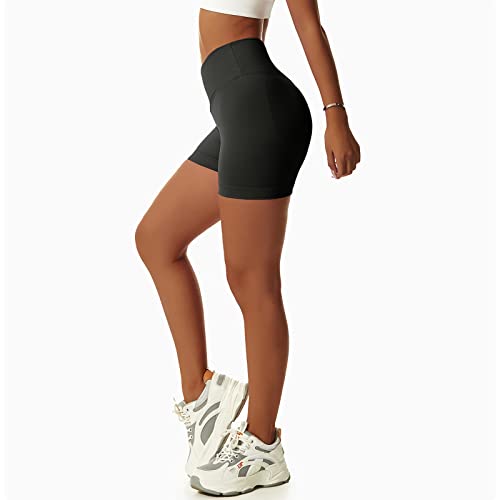 Vertvie Women's High Waist Seamless Biker Shorts