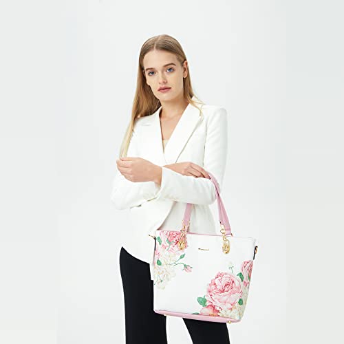 2E-youth Women's Tote Handbag Satchel Shoulder Bag, L