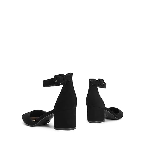 DREAM PAIRS Women's Court Shoes with Elastic Straps
