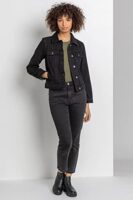 Roman Originals Women's 100% Cotton Denim Jacket - Light Wash