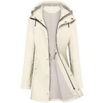 UNIQUEBELLA Women's Waterproof Breathable Raincoat