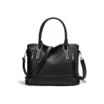 Aileese Women's PU Satchel Crossbody Handbag with Strap