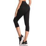 SIMIYA Women's High Waist 3/4 Length Yoga Leggings