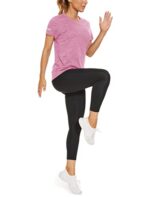 KEFITEVD Women's Quick Dry Short Sleeve Sport Top