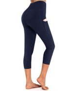 OUGES Womens High Waist Yoga Pants with Pockets