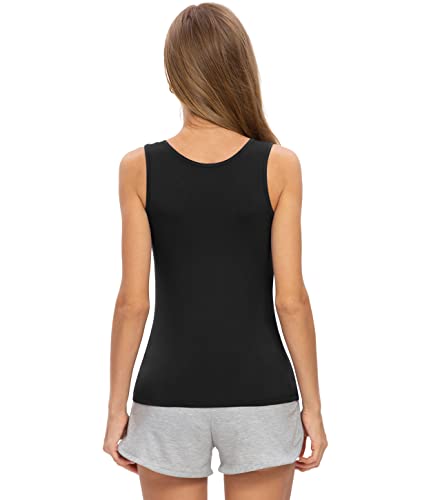 Vislivin Womens Supersoft Stretch Tank Tops 3-4 Pack