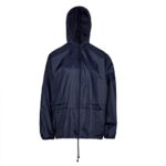 Unisex Hooded Raincoat - Water-Resistant, Lightweight