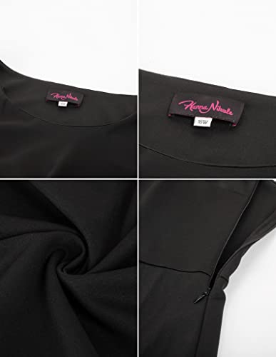 Hanna Nikole Plus Size Cape Chiffon Cocktail Dress
