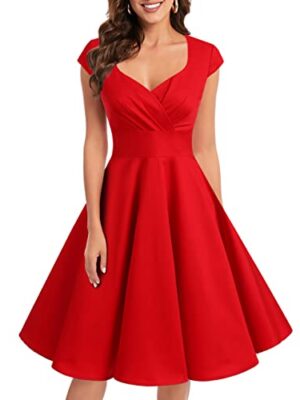Bbonlinedress Women's Vintage Swing Party Dress