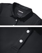KEFITEVD Women's UPF 50+ Quick Dry Polo Shirt