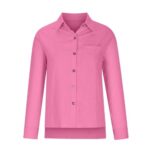 Linen Button Down Shirts for Women, Long Sleeve, S-5XL