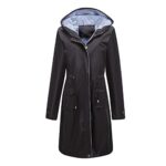 YUNCLOS Women's Waterproof Hooded Raincoat