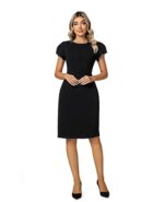MINTLIMIT Women Sheath Tulip Sleeve Business Dress