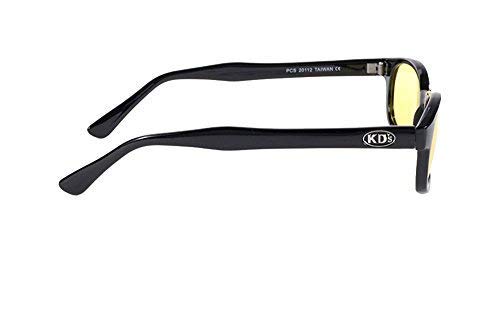 KD's Sunglasses 20112 Classic - Yellow Lenses