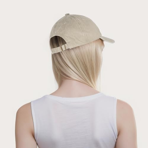 Vintage Washed Cotton Love Heart Adjustable Cap