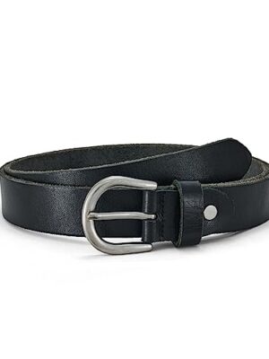 SYMOL Women's Full Grain Leather Belt for Jeans/Pants