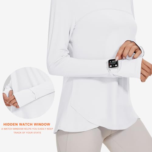 IECCP Women's Long Sleeve UPF 50+ Workout Shirt