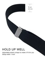 Ausukler 2.5 cm Elastic Braces with Carabiner Hook