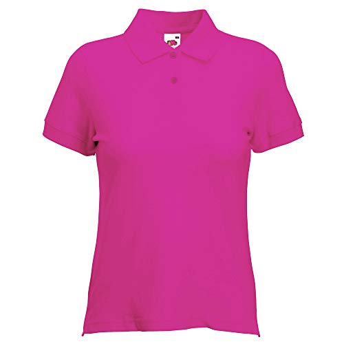 Fruit of the Loom Ladies Short Sleeve Polo Shirt