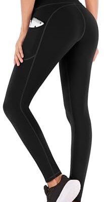 IUGA Yoga Pants with Pockets for Women