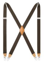 HISDERN Mens Braces with Strong Metal Clips Suspenders