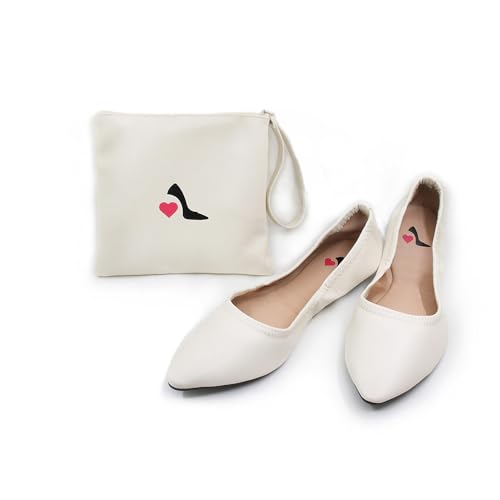 Ladies Roll Up Shoes for Events, 2 Colours