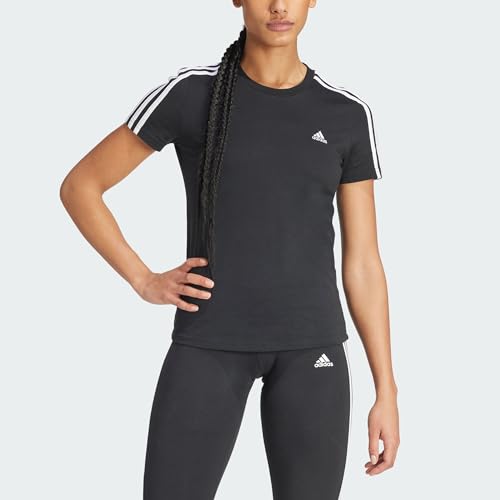 adidas Women's Essentials Slim 3-stripes T-shirt