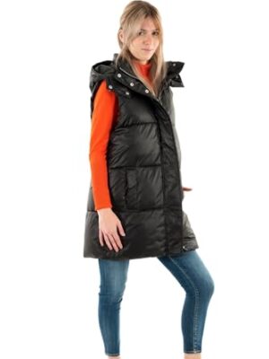Carrie Padded Sleeveless Waistcoat