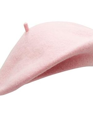 Umeepar Wool French Beret Winter Hat for Women