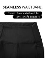 CRZ YOGA Women's High Waisted Yoga Shorts with Pockets