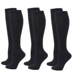 Compression Socks 20-25mmHg, 2-6 Pairs, Knee High