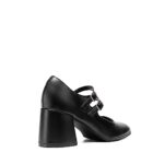 DREAM PAIRS Women's Square Toe Mid-Heel Dress Pumps