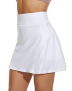 Betaven Women's Pleated Tennis Skirt with Pockets