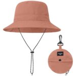 BBXWANG Packable Bucket Hat Women Adjustable Summer
