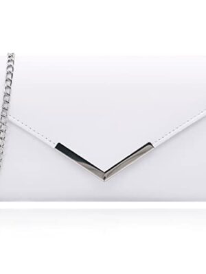 Milisente Suede Evening Clutch Bag for Women