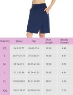 Westkun Knee Length Golf Skirts for Women with Pockets