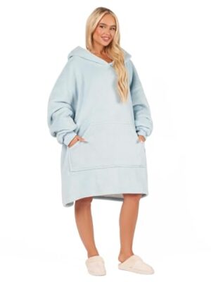Sienna Hooded Blanket with Ultra Soft Sherpa Lining