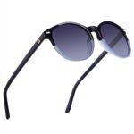 DUCO Classic Round Polarized UV400 Vintage Sunglasses