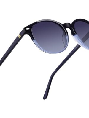 DUCO Classic Round Polarized UV400 Vintage Sunglasses