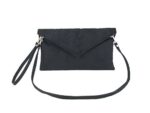 LONI Faux Suede Clutch/Shoulder Bag - Handmade UK
