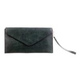 Wedmay Womens Large Clutch Bag with Wristlet Strap