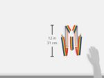 Rainbow Suspenders for Adults - Adjustable Y Back