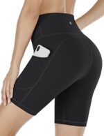 IUGA Women's High Waisted Tummy Control Gym Shorts