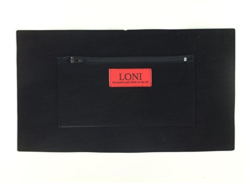 LONI Faux Suede Clutch/Shoulder Bag - Handmade UK
