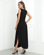 AUSELILY Women Summer Casual Maxi Dresses Beach Cover-Ups