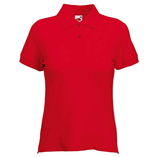 Fruit of the Loom Ladies Short Sleeve Polo Shirt