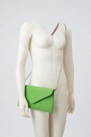 Craze London Italian Suede Large Envelope Clutch Bag