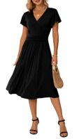 GRECERELLE Womens Summer Wrap Dress Casual Floral
