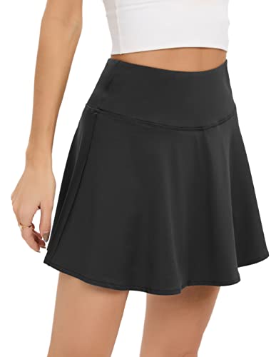 Jhsnjnr Women's Pleated Tennis Skirt with Pockets