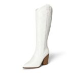 DREAM PAIRS Women's Western Knee-High Boots
